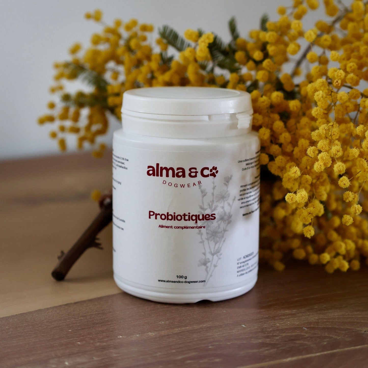 Aliment complémentaire probiotiques