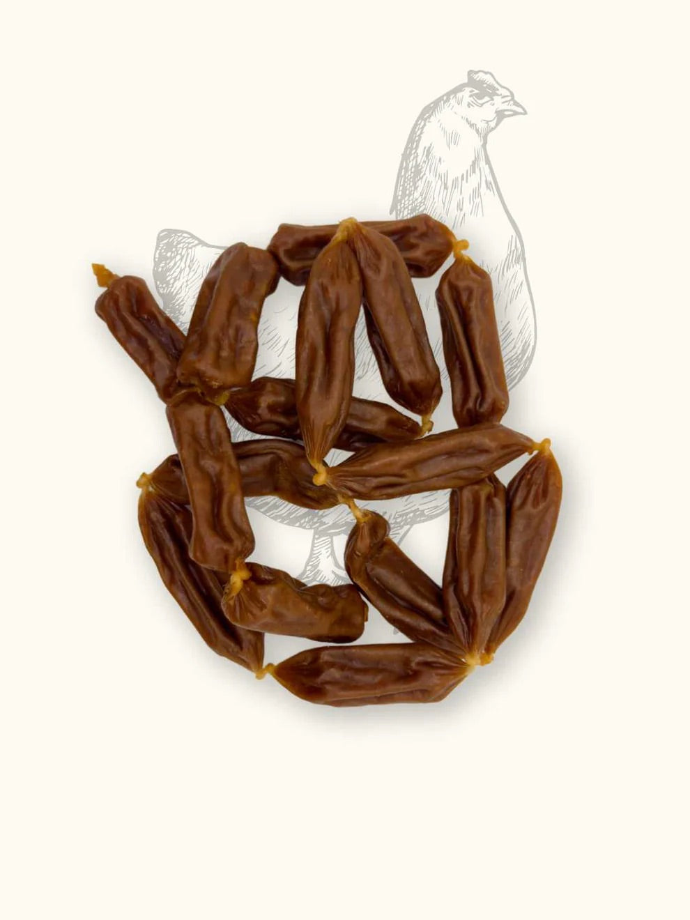 Friandises saucisse de poulet
